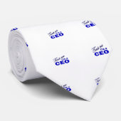 Geloof me, ik ben een CEO Stropdas (Opgerold)
