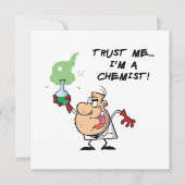 Geloof me, ik ben een chemicus kaart (Voorkant)