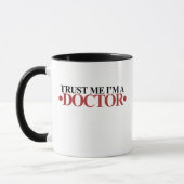 Geloof me, ik ben een dokter mok (Links)