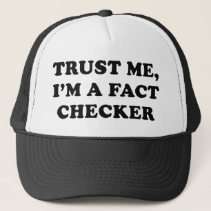 Geloof me, ik ben een echte controleur. trucker pet