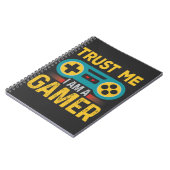 Geloof me ik ben een gamer, grappige gamer Quote Notitieboek (Linkerzijde)