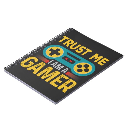 Geloof me ik ben een gamer, grappige gamer Quote Notitieboek (Linkerzijde)