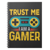 Geloof me ik ben een gamer, grappige gamer Quote Notitieboek (Voorkant)