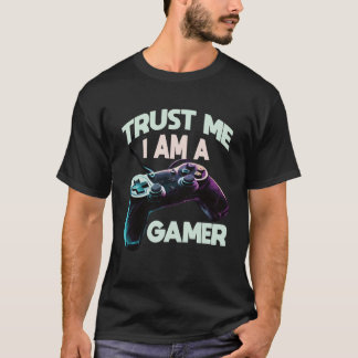 Geloof me Ik Ben Een Gamer Video PC Gaming Gamer T-shirt