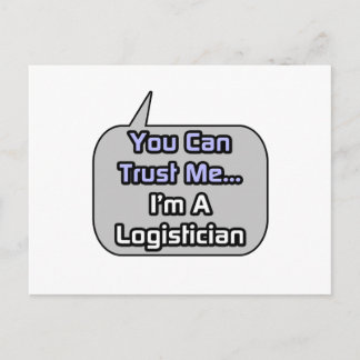 Geloof me.. Ik ben een Logistiek Briefkaart