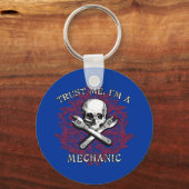 Geloof me, ik ben een Mechanische Apparel, Revel M Sleutelhanger (Voorkant)