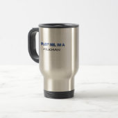 Geloof me, ik ben een Milkman. Reisbeker (Voorkant links)