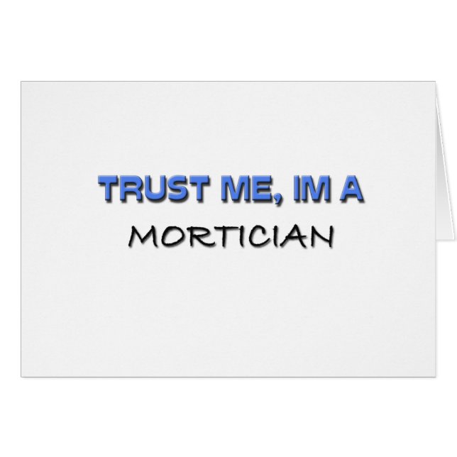 Geloof me, ik ben een Morticius. (Voorkant Horizontaal)