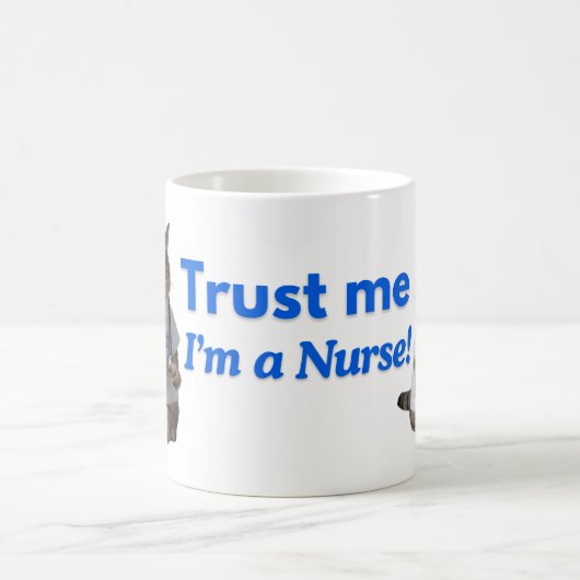 Geloof me, ik ben een NHS-verpleegkundige, schatti Koffiemok (Center)