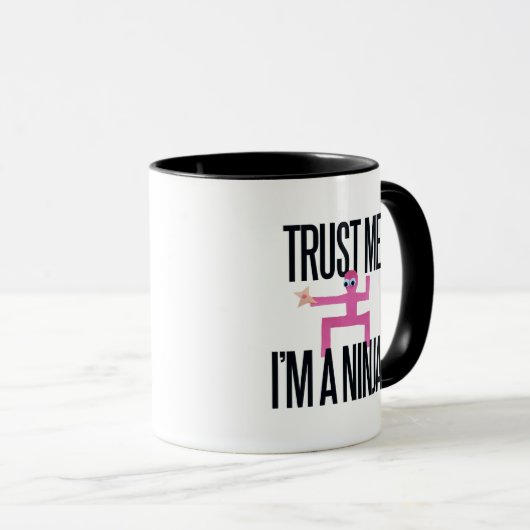 Geloof me, ik ben een Ninja Mok (Voorkant rechts)