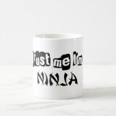 Geloof me, ik ben een ninja mok (Center)