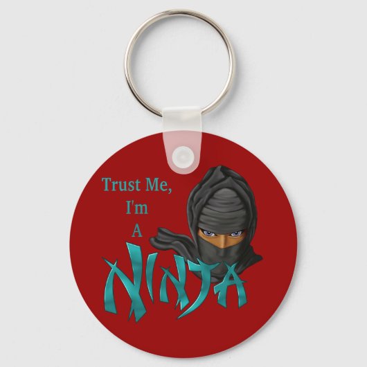 Geloof me, ik ben een Ninja. Sleutelhanger (Voorkant)