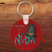 Geloof me, ik ben een Ninja. Sleutelhanger (Voorkant)