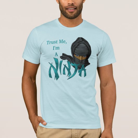 Geloof me, ik ben een Ninja. T-shirt (Voorkant)