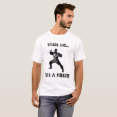 Geloof me, ik ben een Ninja. T-shirt (Voorkant volledig)