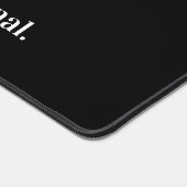 Geloof me, ik ben een professioneel grappig beroep bureaumat (Hoek)