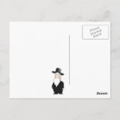 Geloof me - ik ben een RABBI - Grote Joodse humor Briefkaart (Achterkant)