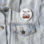 Geloof me, ik ben een Rosarian Gardener Gezegde Ronde Button 5,7 Cm (In situ)