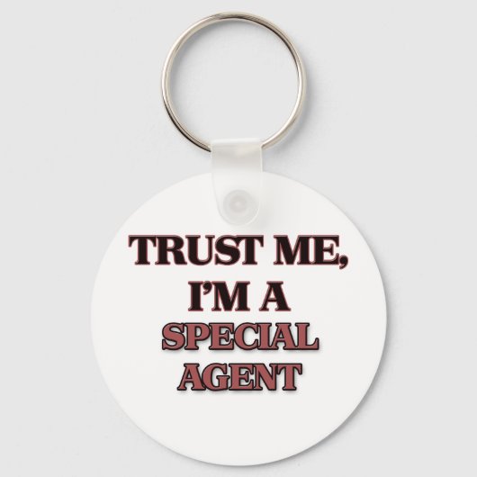 Geloof me, ik ben een speciale agent. sleutelhanger (Voorkant)