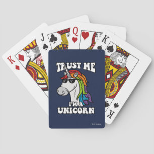 Geloof me, ik ben een Unicorn Pokerkaarten