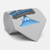 Geloof me, ik ben een Vulcanoloog! Travel-overhemd Stropdas (Opgerold)