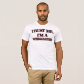 Geloof me, ik ben een WEBMASTER T-shirt (Voorkant volledig)