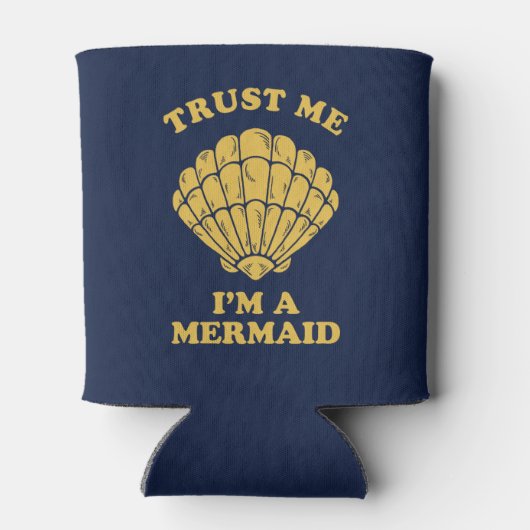 Geloof me, ik ben een Zeemeermin. Blikjeskoeler (Achterkant)