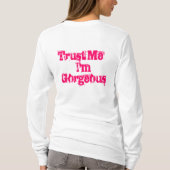 Geloof me, ik ben geweldig t-shirt (Achterkant)