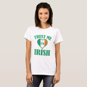 Geloof me, ik ben Iers T-shirt (Voorkant volledig)