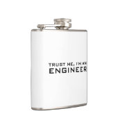 Geloof me, ik ben ingenieur heupfles (Rechts)