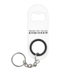 Geloof me, ik ben ingenieur mini flessenopener