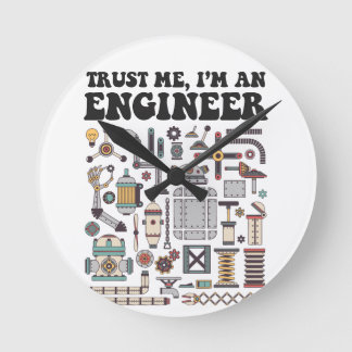 Geloof me, ik ben ingenieur ronde klok