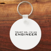 Geloof me, ik ben ingenieur sleutelhanger (Voorkant)