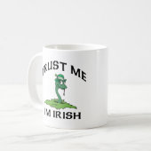 Geloof me, ik ben Irish Gift Koffiemok (Voorkant links)