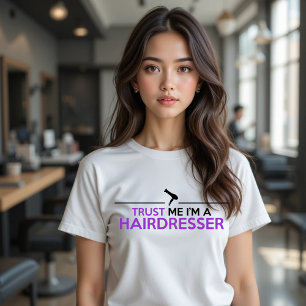 GELOOF ME, IK BEN KAPPER Tri-Blend SHIRT
