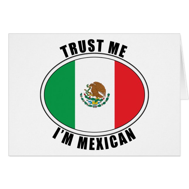 Geloof me, ik ben Mexicaans (Voorkant Horizontaal)