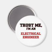 Geloof me, ik ben mijn elektrotechnicus magneet (Voorkant / Achterkant)