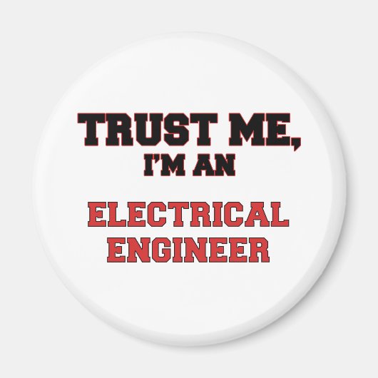 Geloof me, ik ben mijn elektrotechnicus magneet (Voorkant)