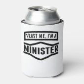 Geloof me, ik ben minister blikjeskoeler (Blikje Voorkant)