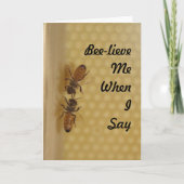 Geloof me, ik mis je Kaart (Voorkant)