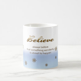 Geloof me. Kerstcadeau Koffiemok