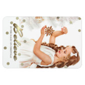 Geloof me. kerstcadeau magneet (Horizontaal)