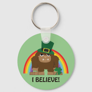 Geloof me. Leprechaun Bigfoot Sleutelhanger