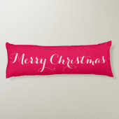 Geloof me Merry Kerstroodbody Pillow Lichaamskussen (Achterkant)
