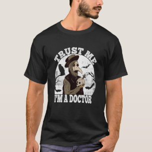 Geloof me middeleeuwse pest dokter Occult Taro T-shirt