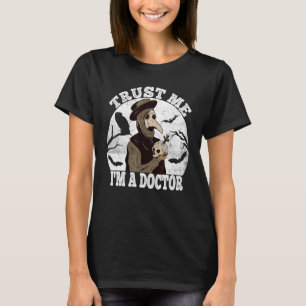 Geloof me middeleeuwse pest dokter Occult Taro T-shirt