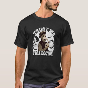 Geloof me middeleeuwse pest dokter Occult Taro T-shirt