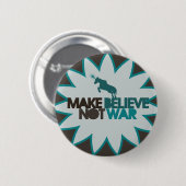 Geloof me niet oorlog ronde button 5,7 cm (Voorkant /achterkant)