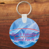 Geloof me niet op mijn woord, sleutelhanger (Voorkant)