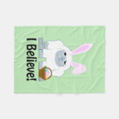 Geloof me. Pasen Yeti Fleece Deken (Voorkant (Horizontaal))